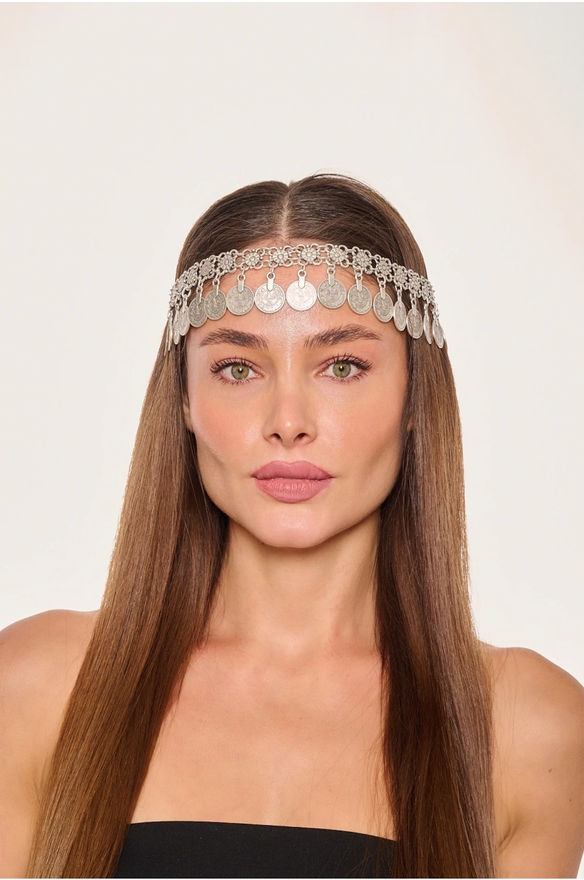 Kiraz Silver Plated Head Accessory