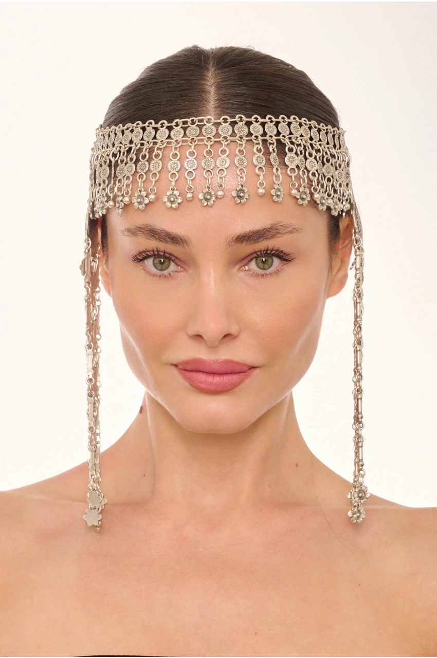 Kiraz Silver Plated Head Accessory