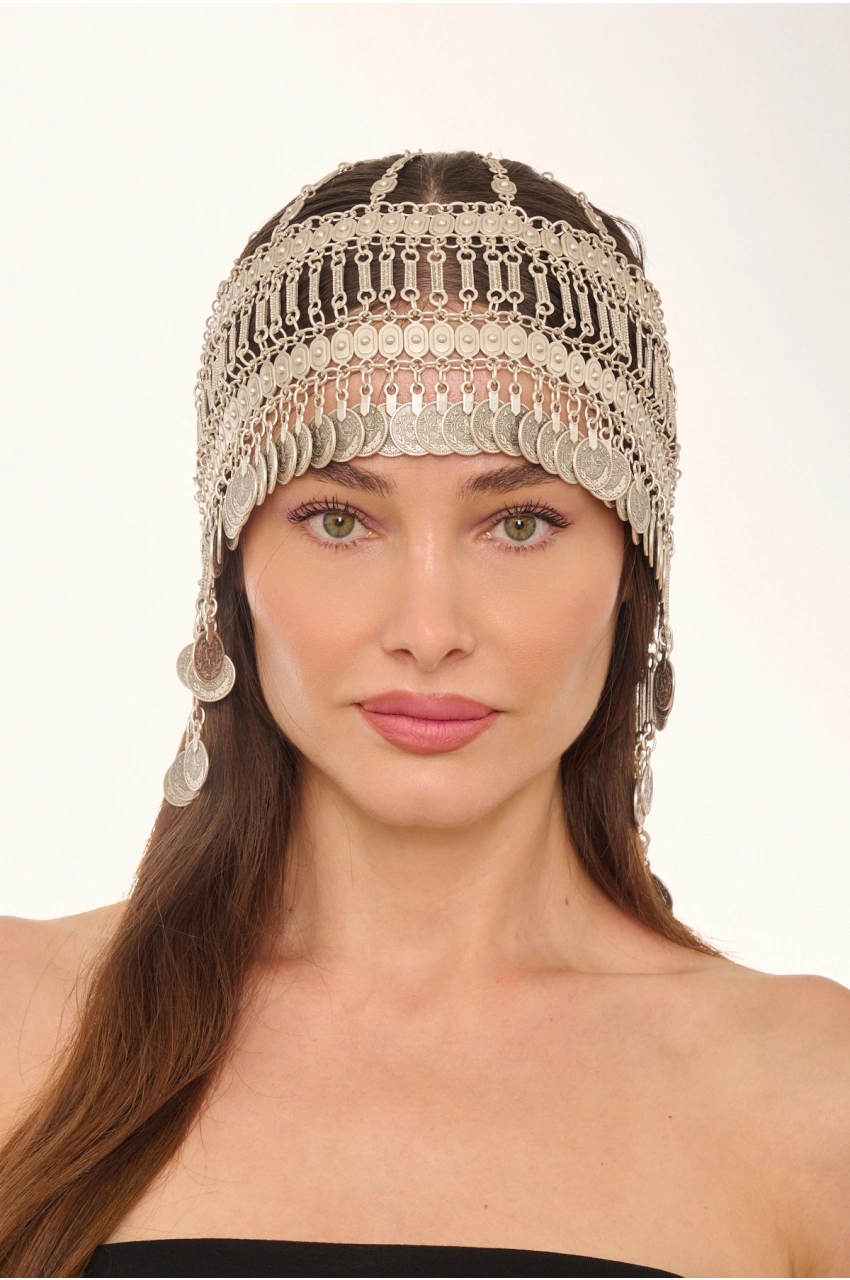 Kiraz Silver Plated Head Accessory