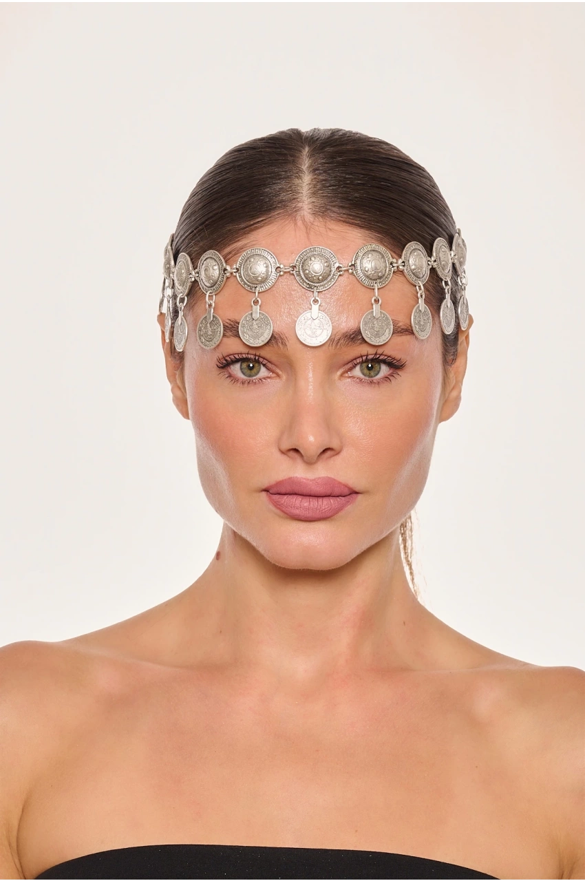 Kiraz Silver Plated Head Accessory