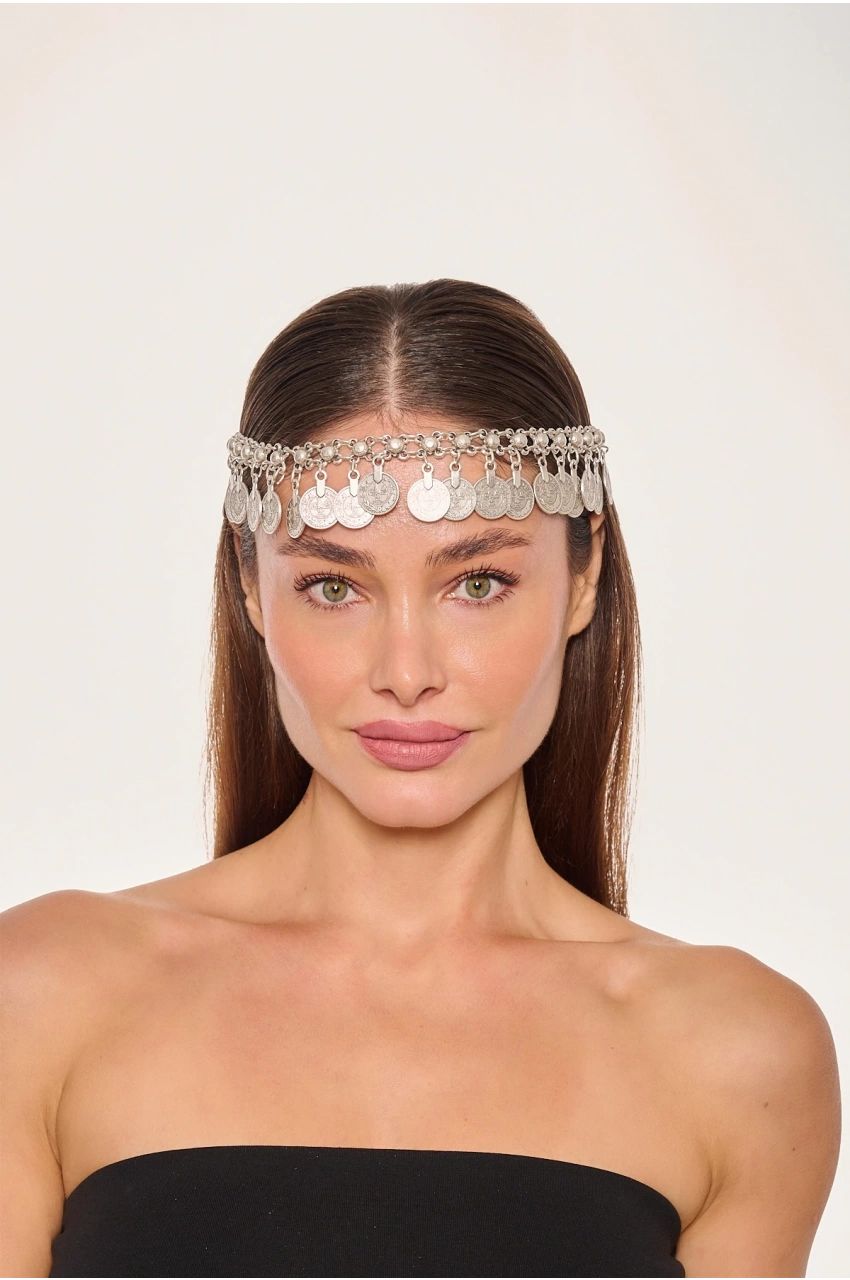 Kiraz Silver Plated Head Accessory