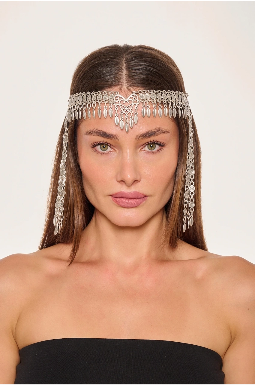 Kiraz Silver Plated Head Accessory