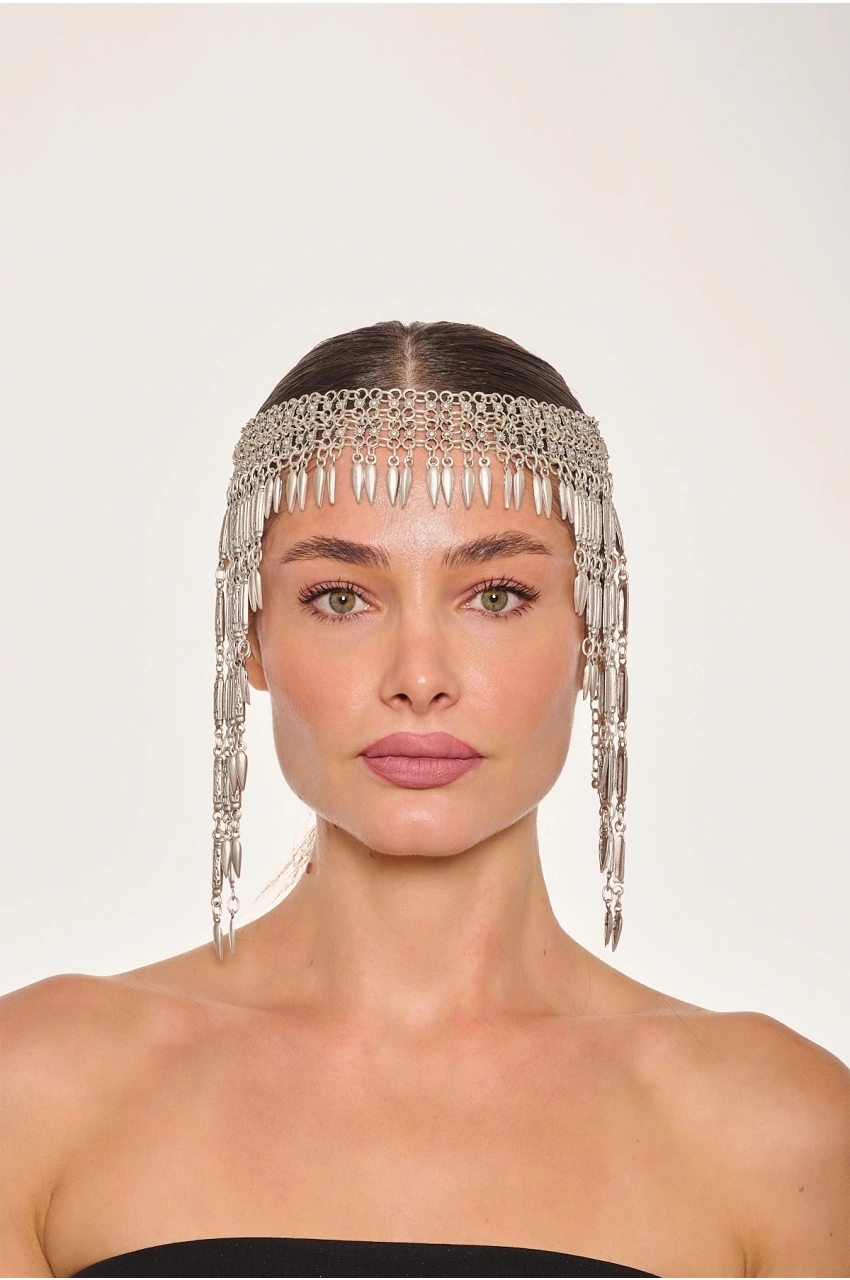 Kiraz Silver Plated Head Accessory