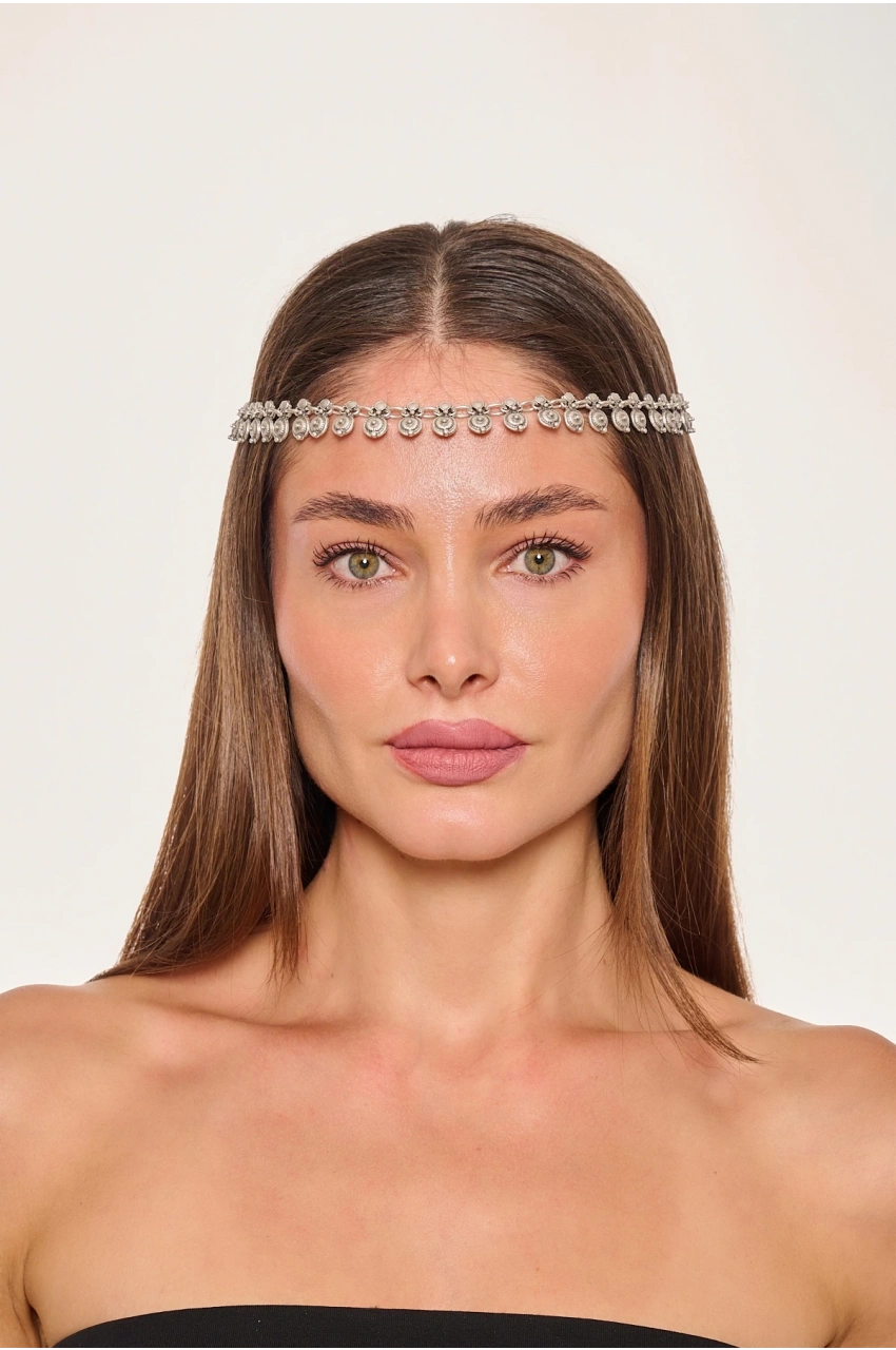 Kiraz Silver Plated Head Accessory