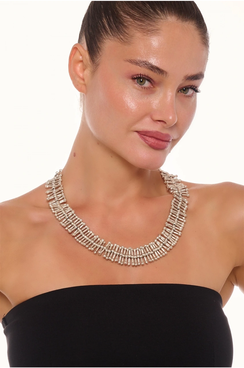 Kiraz Silver Plated Necklace