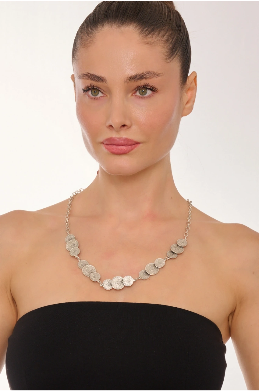 Kiraz Silver Plated Necklace