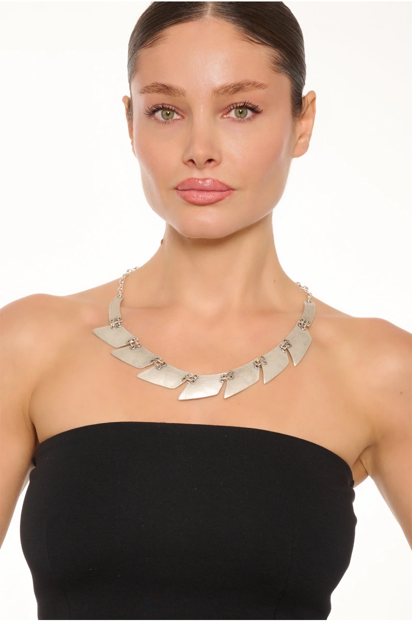 Kiraz Silver Plated Necklace