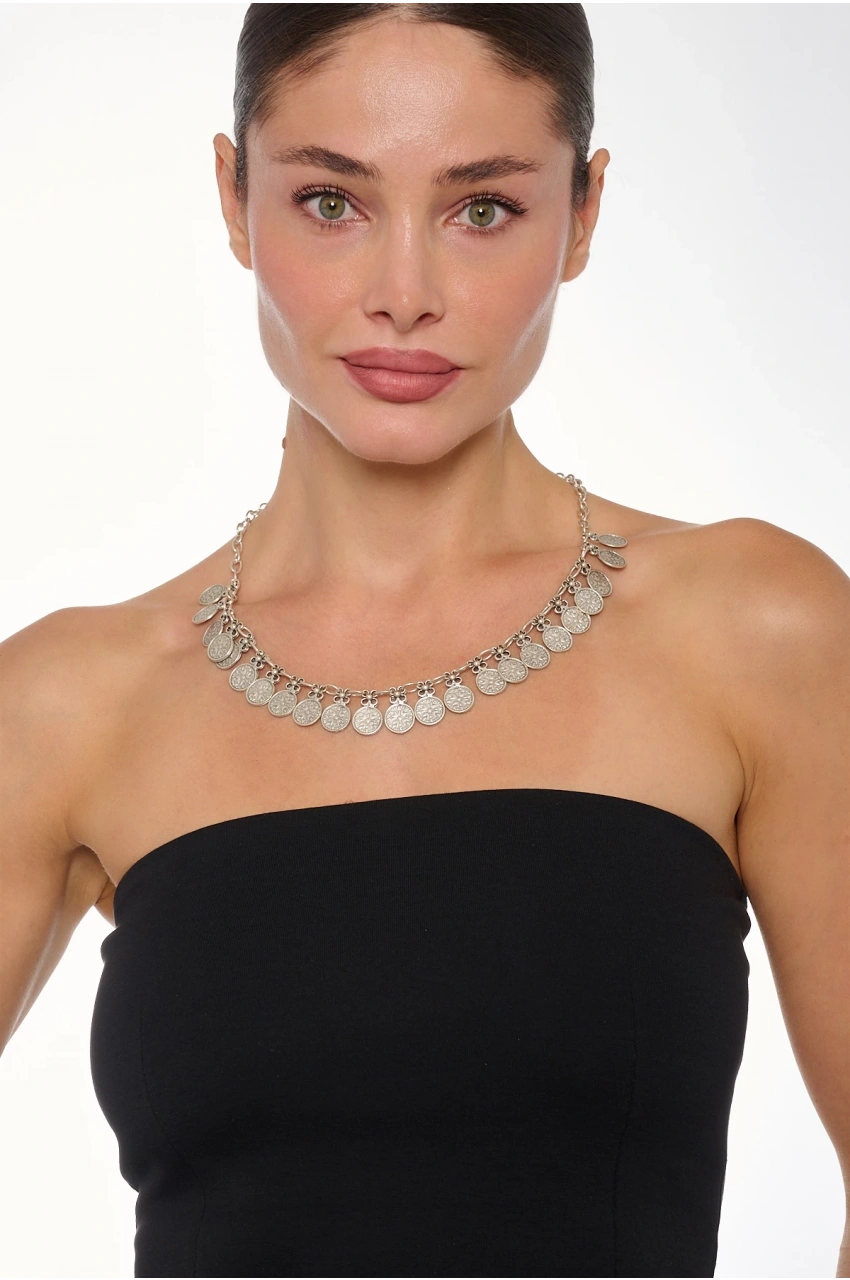 Kiraz Silver Plated Necklace