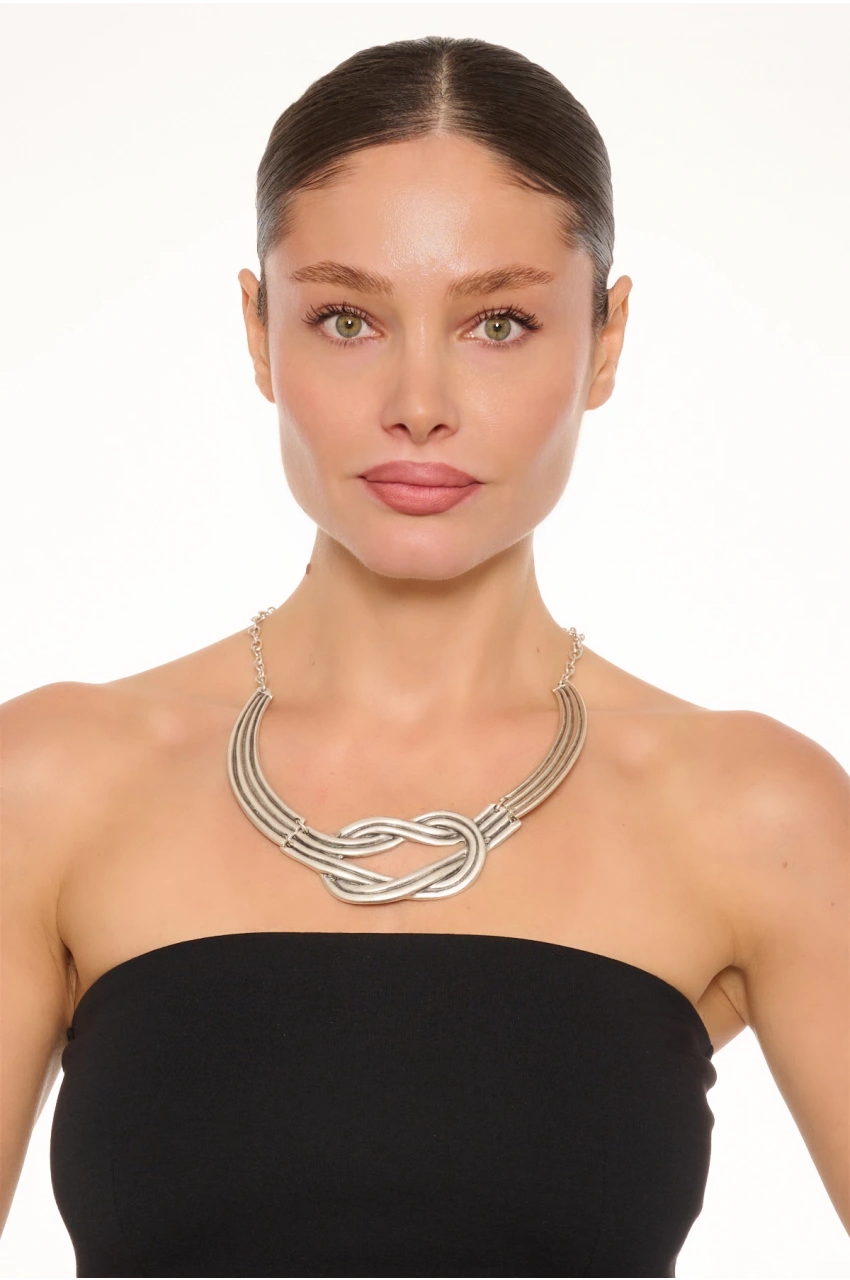 Kiraz Silver Plated Necklace