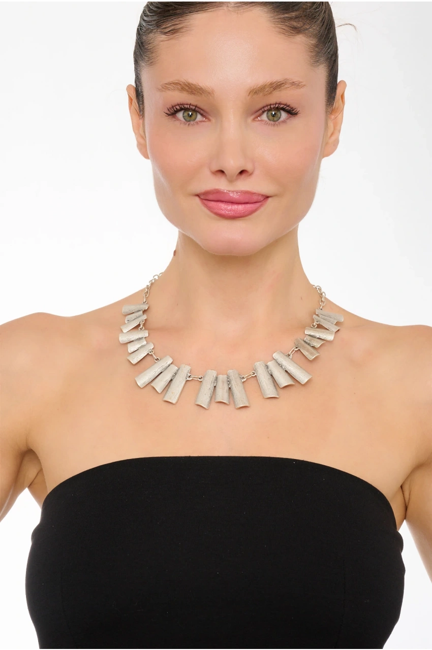 Kiraz Silver Plated Necklace