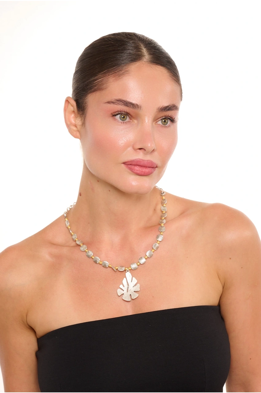 Kiraz Silver Plated Necklace