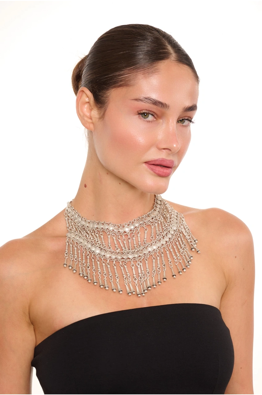 Kiraz Silver Plated Necklace