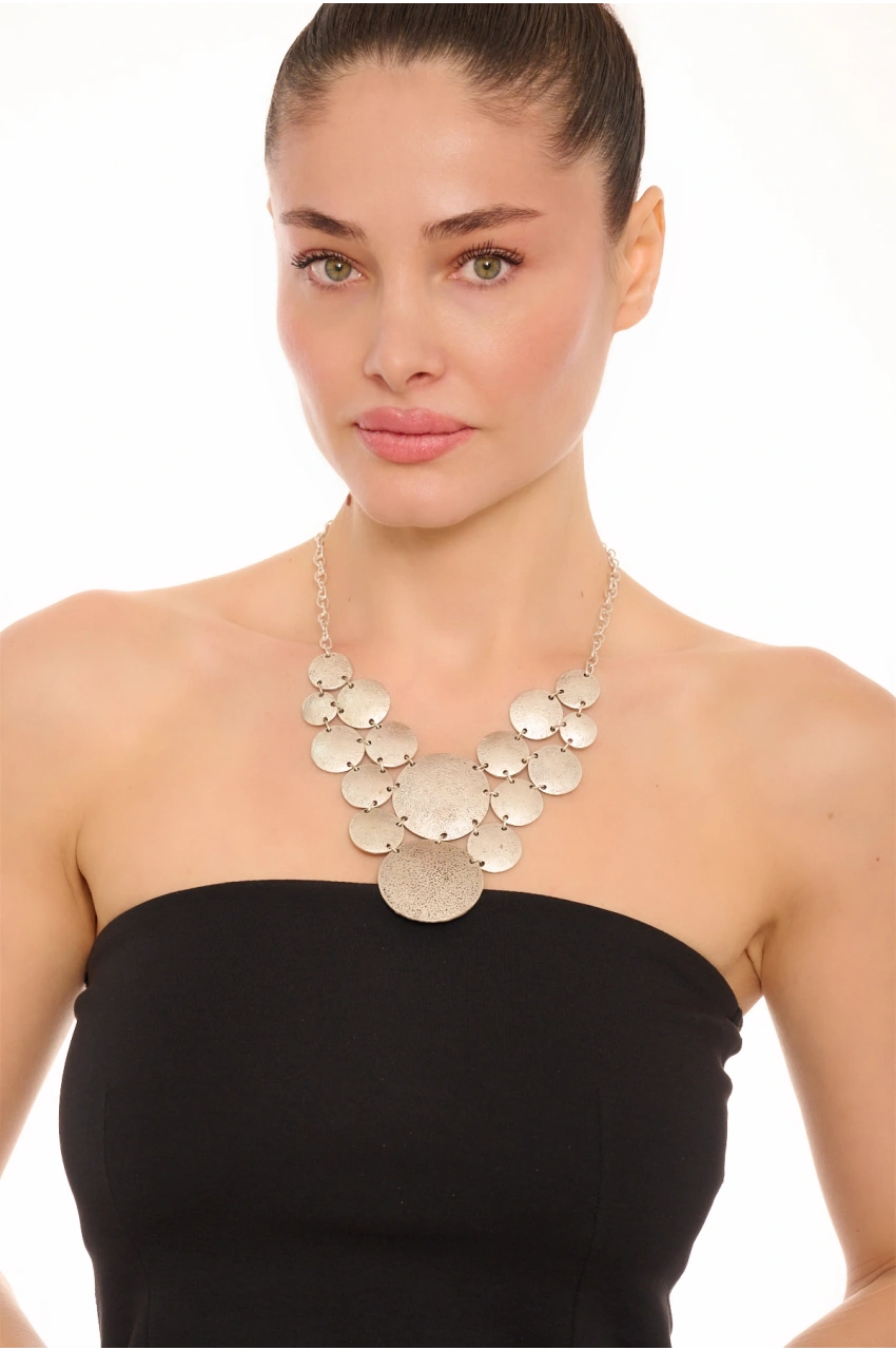 Kiraz Silver Plated Necklace