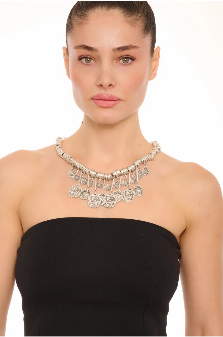 Kiraz Silver Plated Necklace