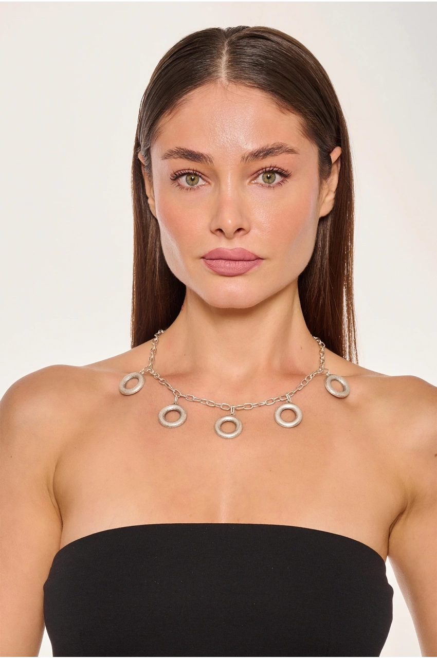 Kiraz Silver Plated Necklace