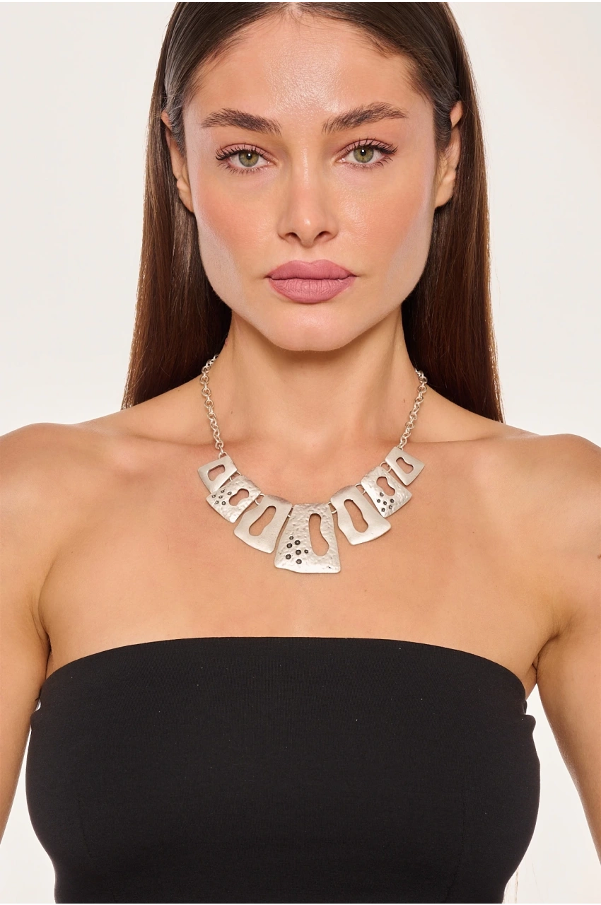 Kiraz Silver Plated Necklace