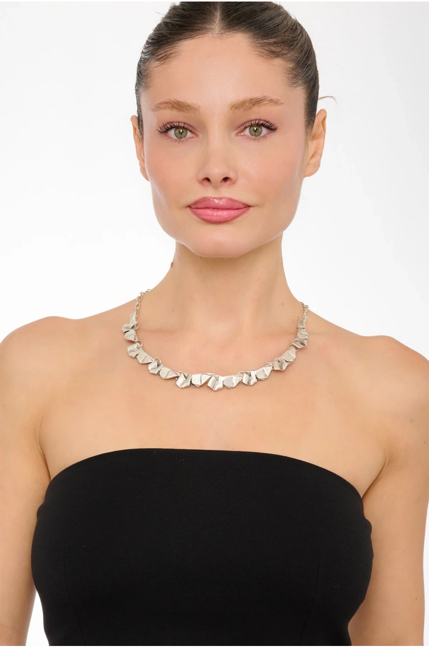 Kiraz Silver Plated Necklace