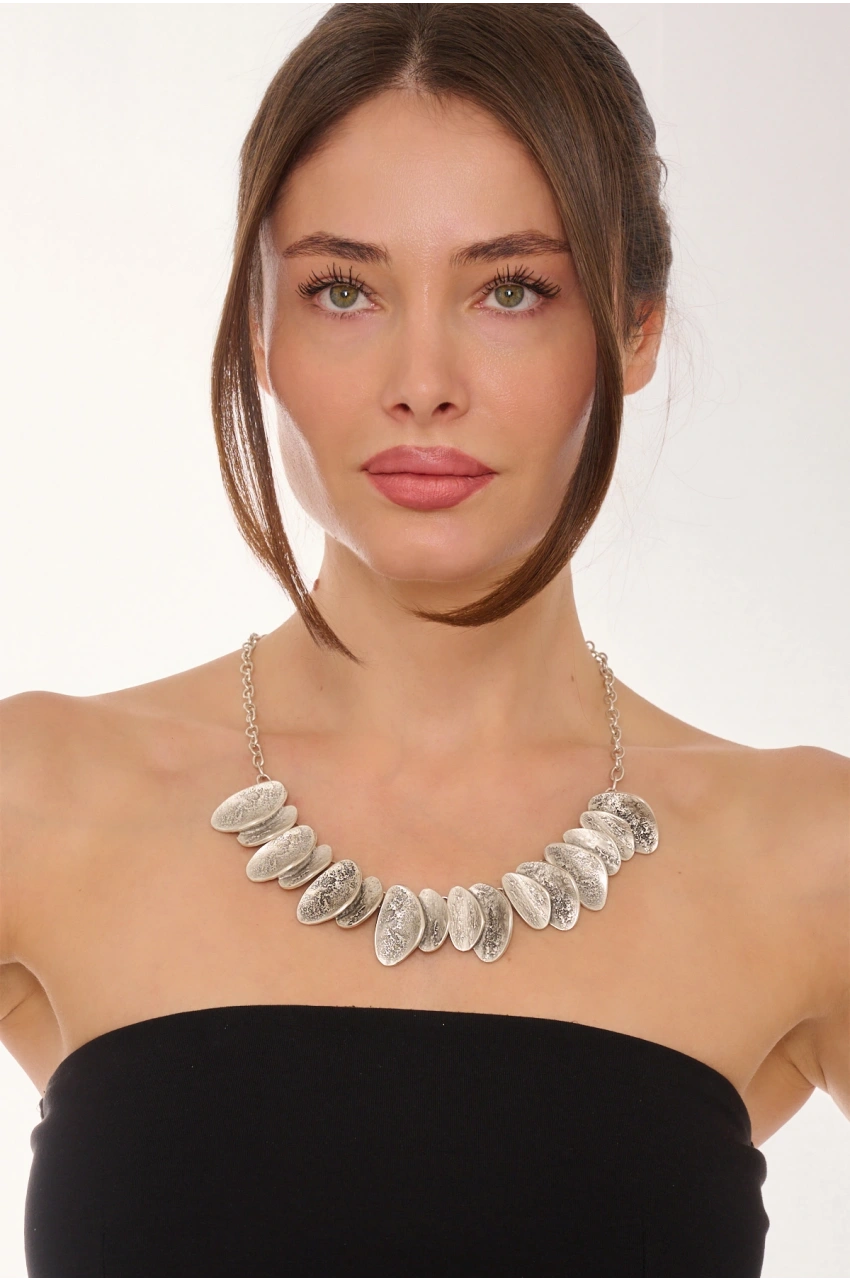 Kiraz Silver Plated Necklace