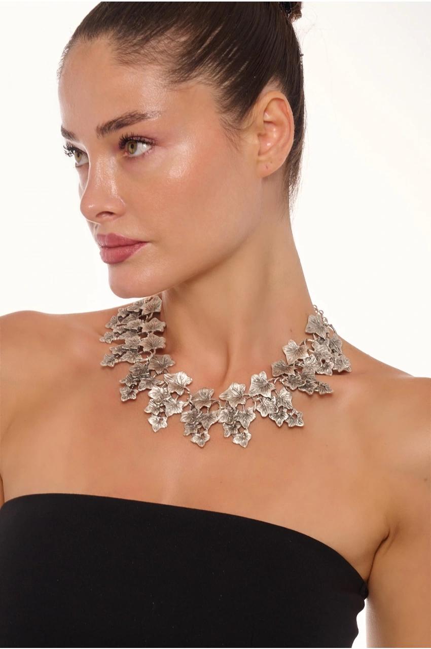 Kiraz Silver Plated Necklace