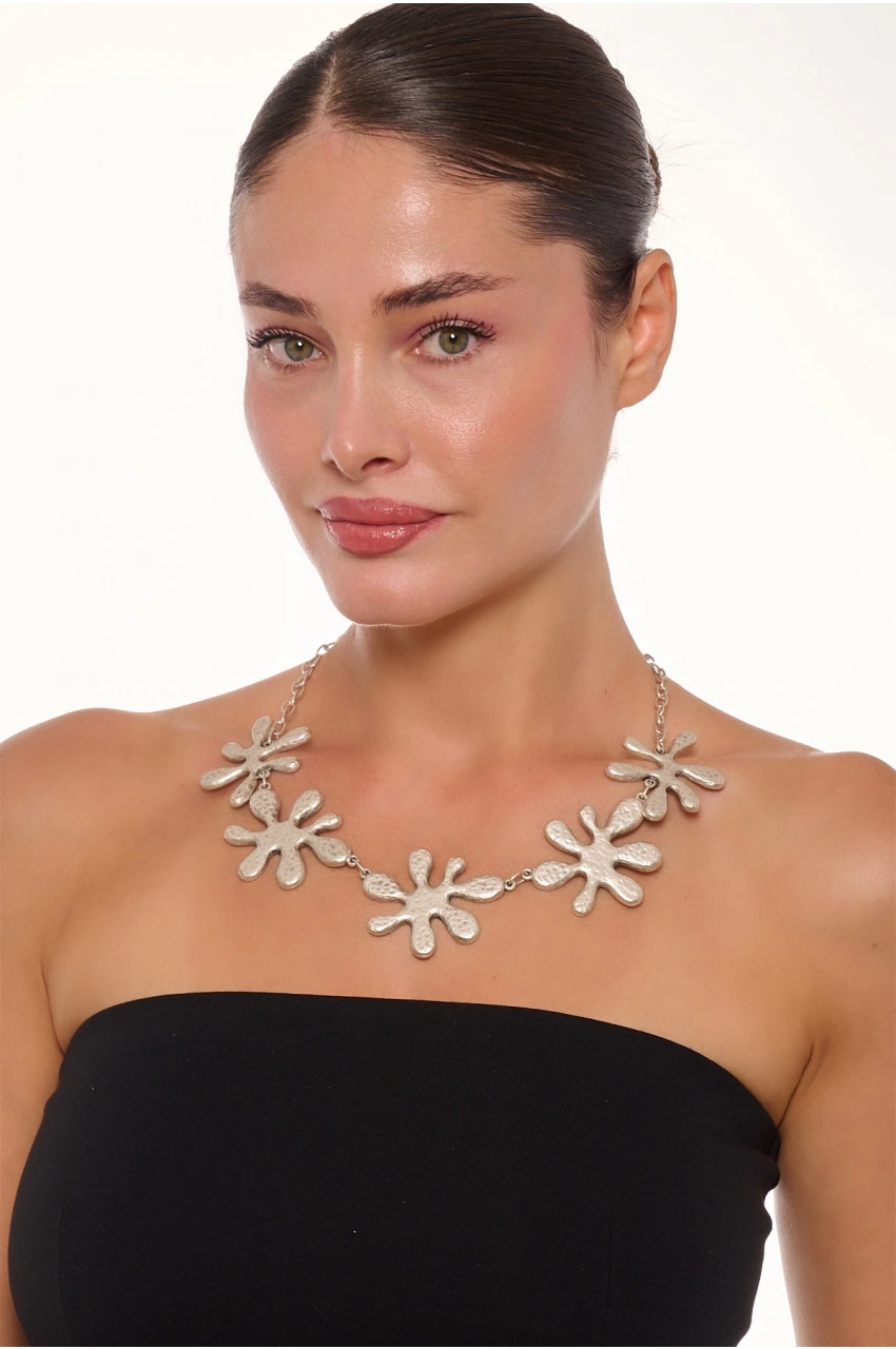 Kiraz Silver Plated Necklace