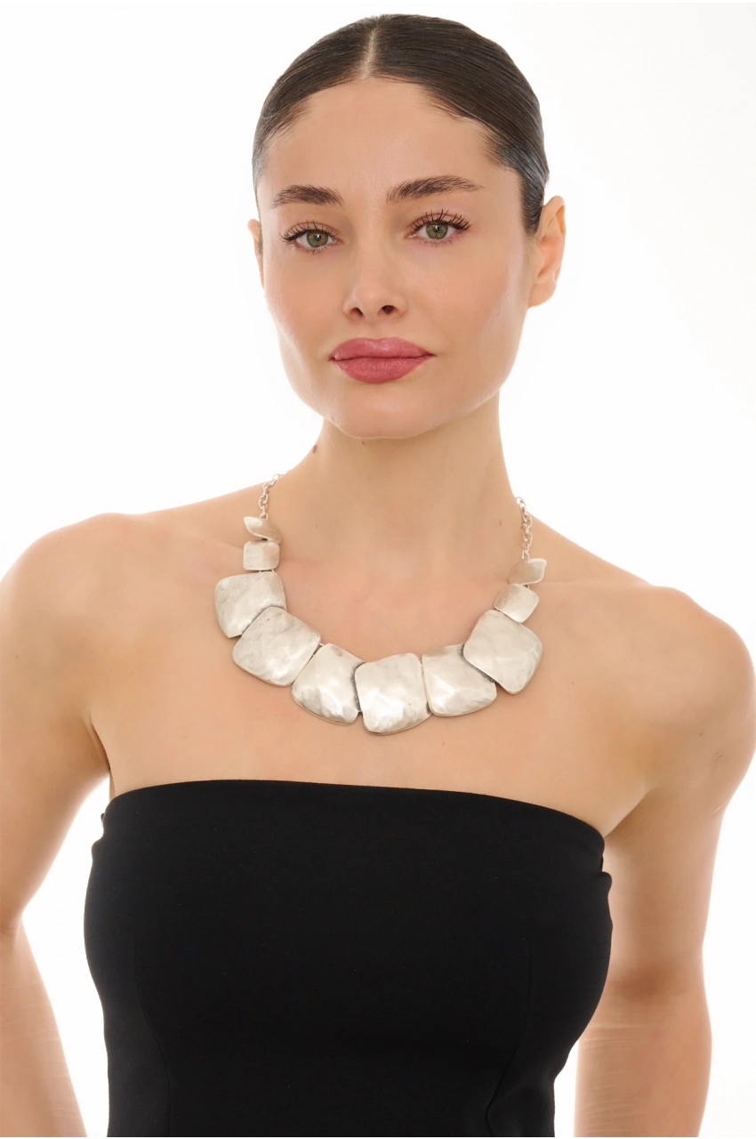 Kiraz Silver Plated Necklace