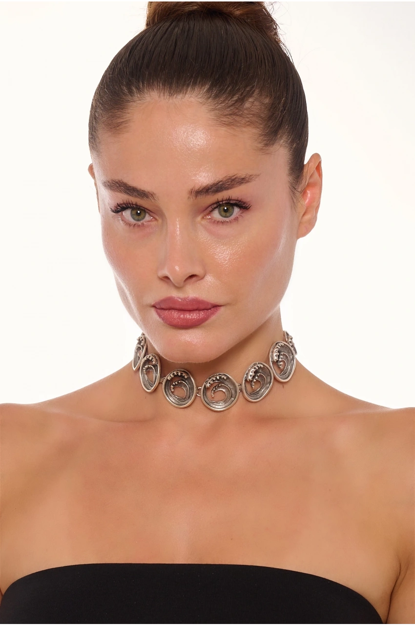 Kiraz Silver Plated Necklace