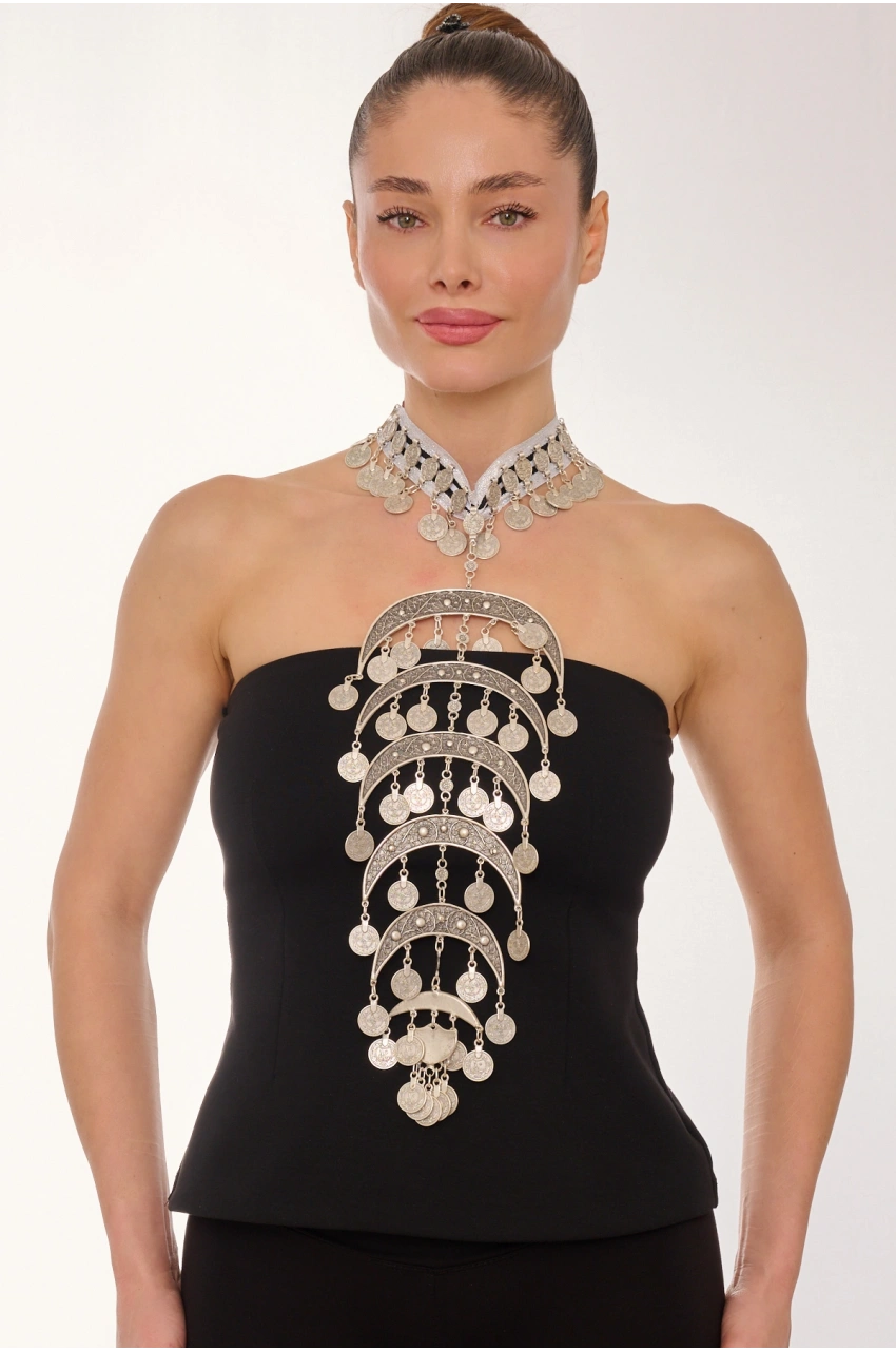 Kiraz Silver Plated Necklace