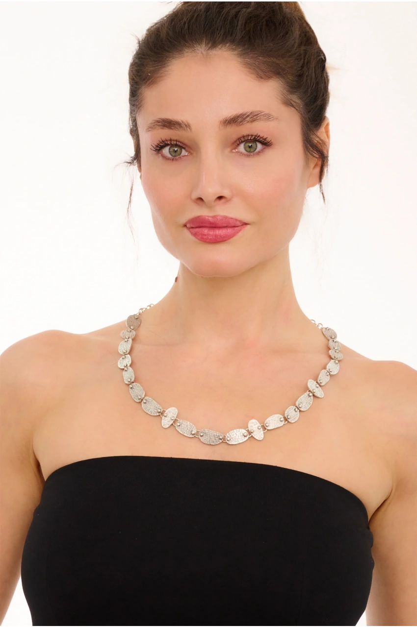 Kiraz Silver Plated Necklace