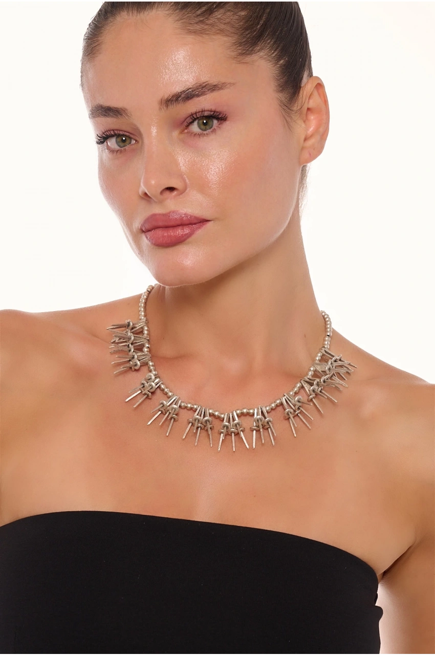 Kiraz Silver Plated Necklace