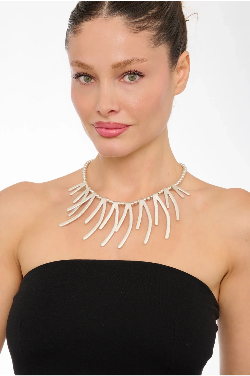 Kiraz Silver Plated Necklace