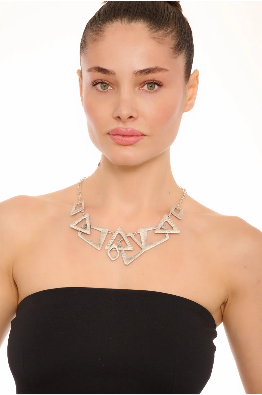 Kiraz Silver Plated Necklace