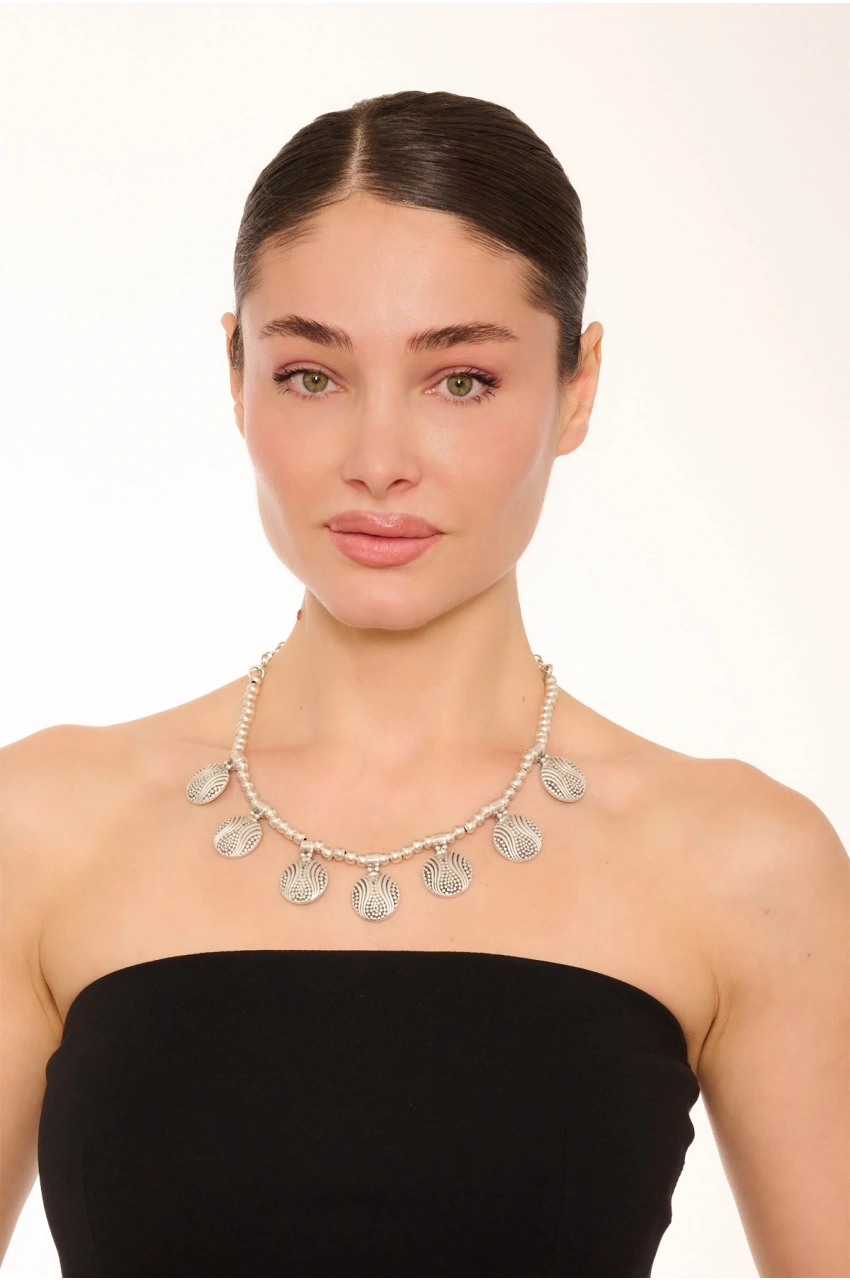 Kiraz Silver Plated Necklace