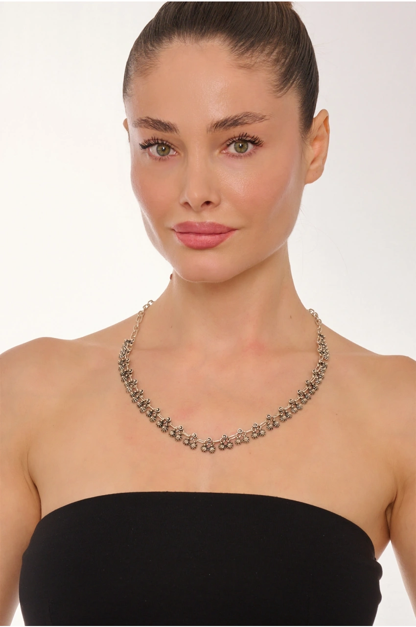 Kiraz Silver Plated Necklace