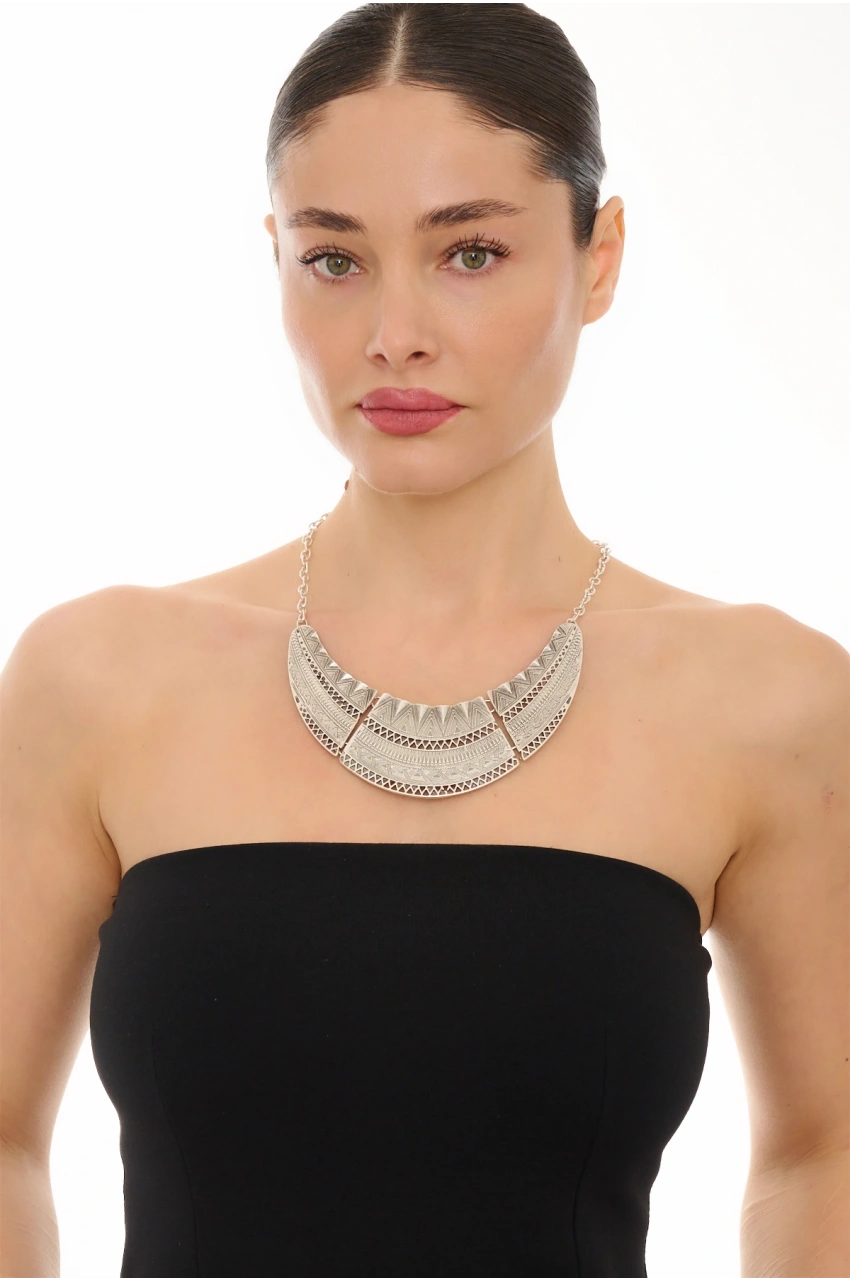 Kiraz Silver Plated Necklace