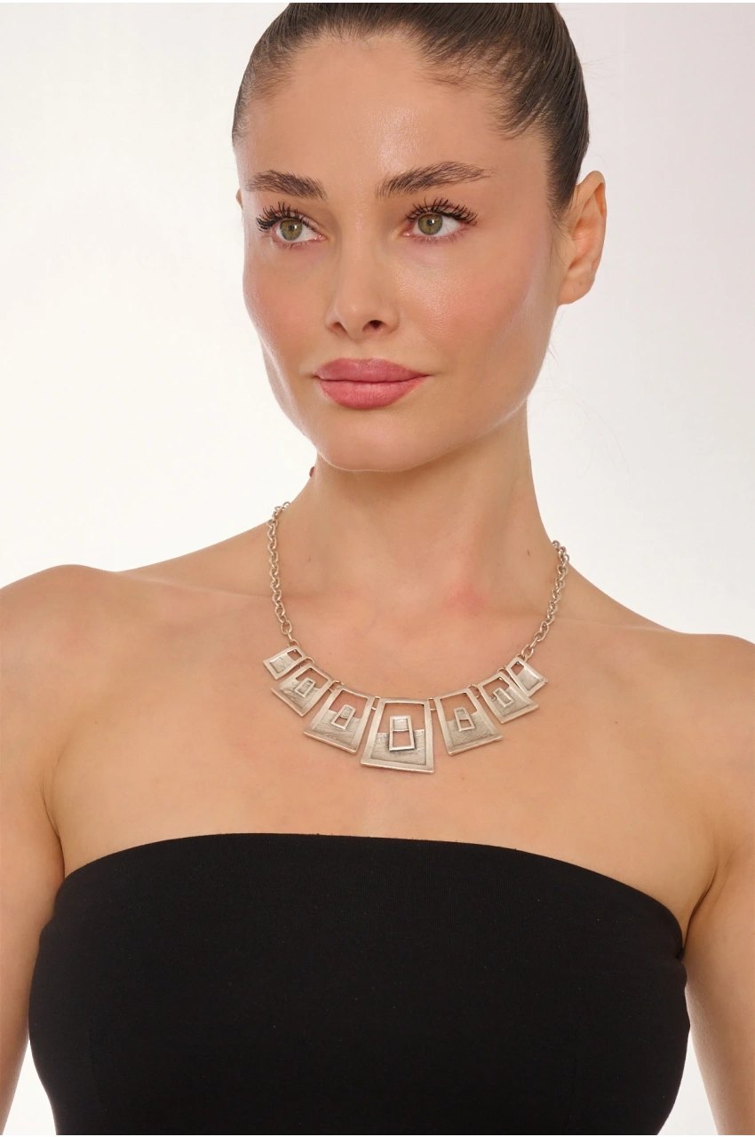 Kiraz Silver Plated Necklace