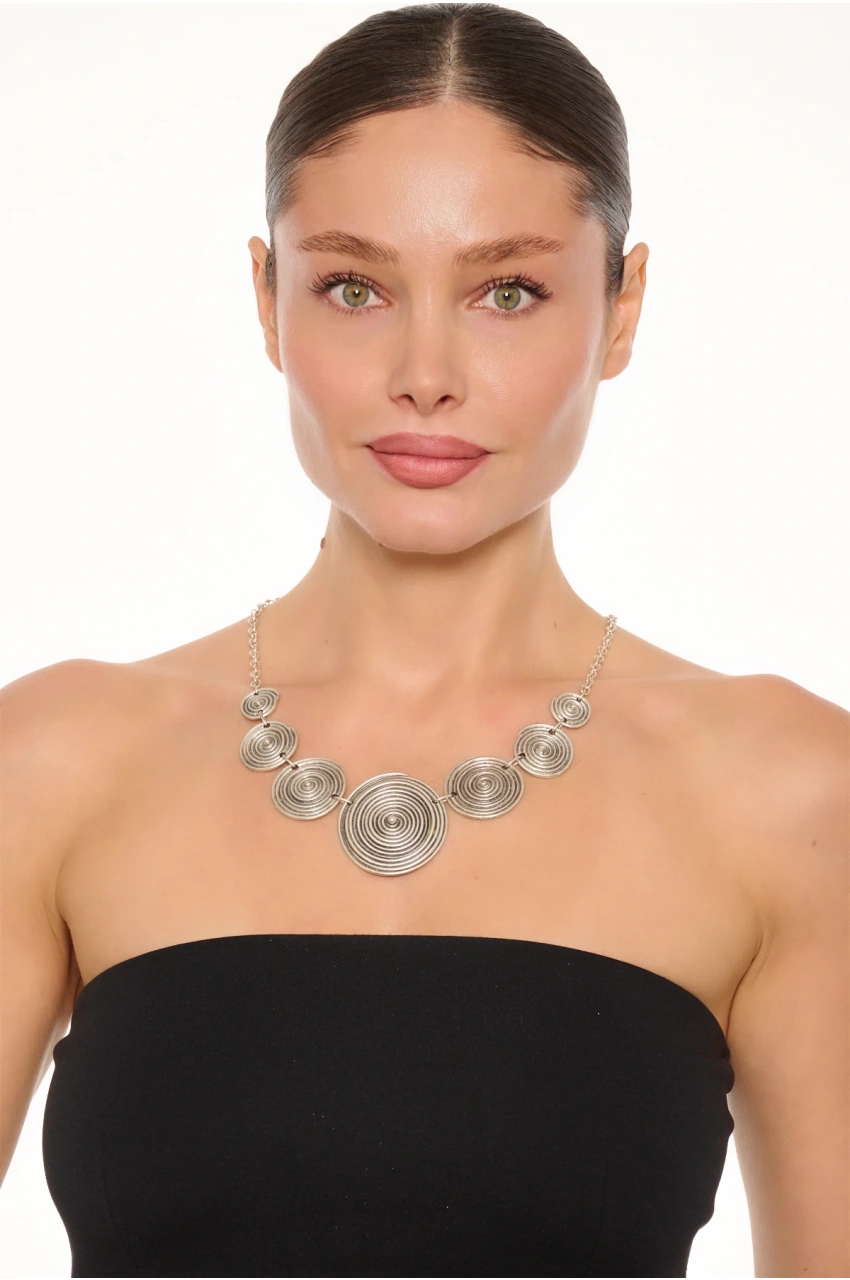 Kiraz Silver Plated Necklace