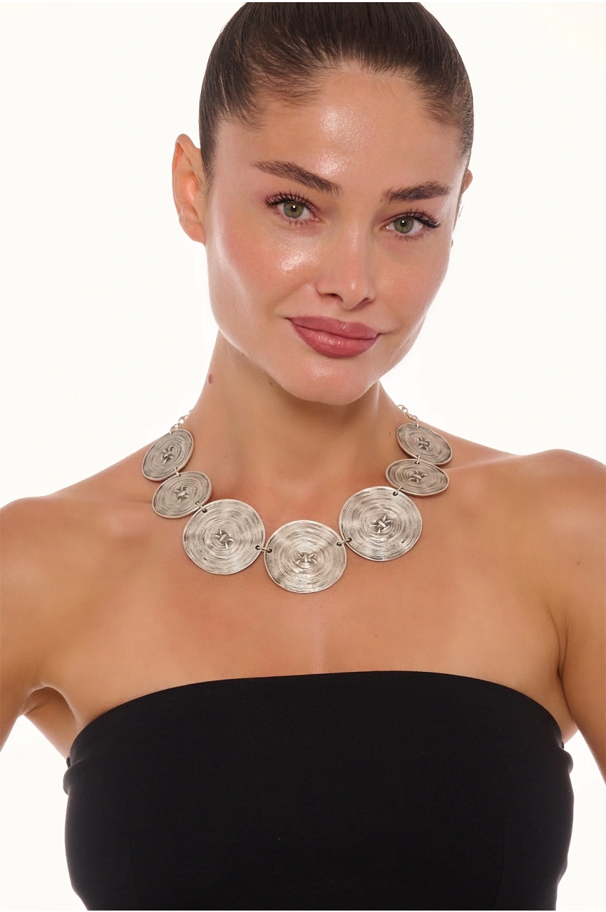 Kiraz Silver Plated Necklace