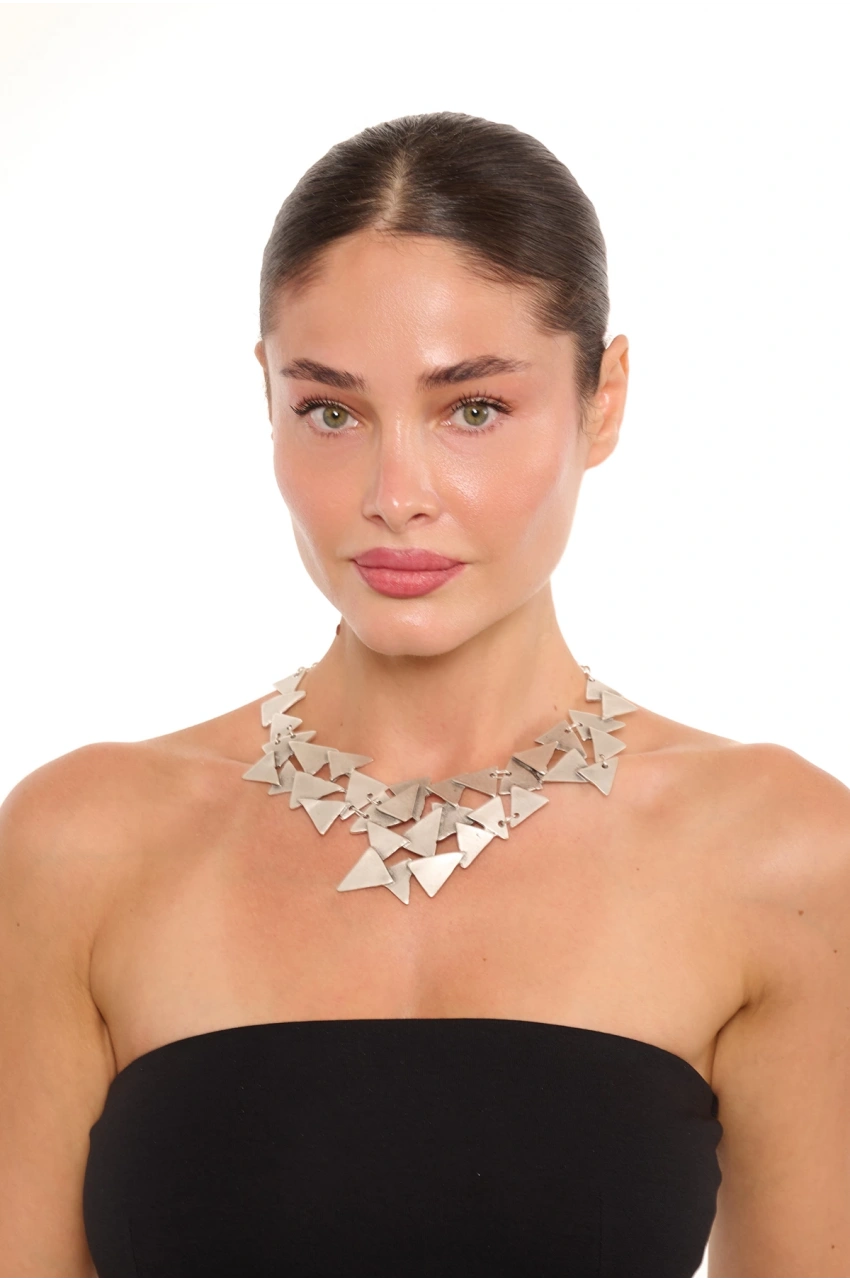 Kiraz Silver Plated Necklace