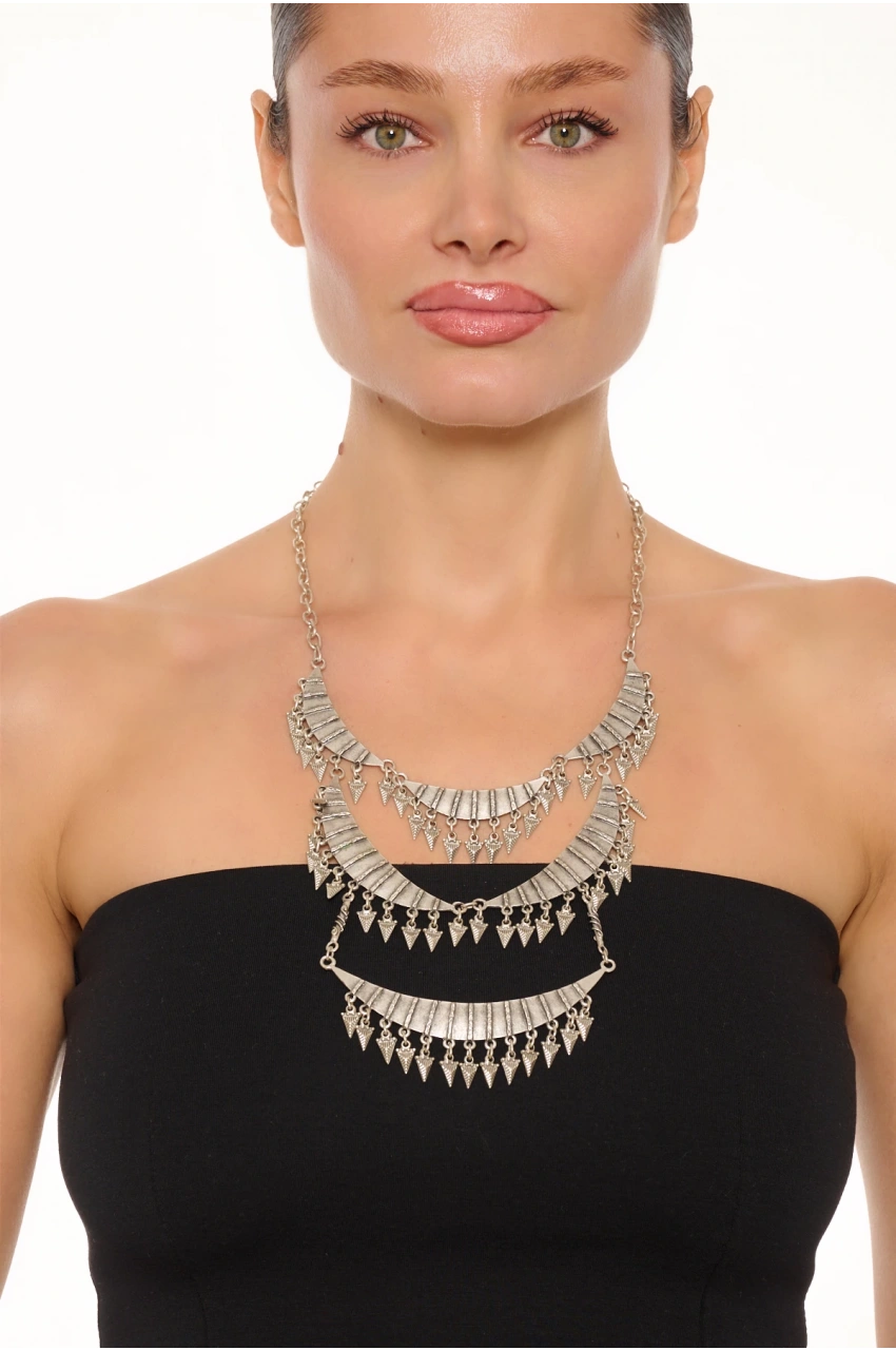 Kiraz Silver Plated Necklace