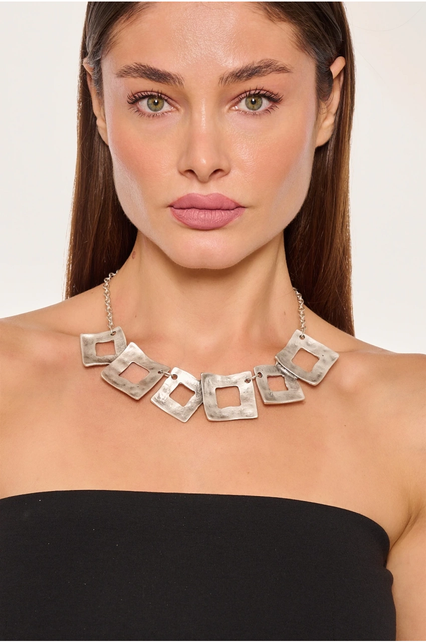Kiraz Silver Plated Necklace