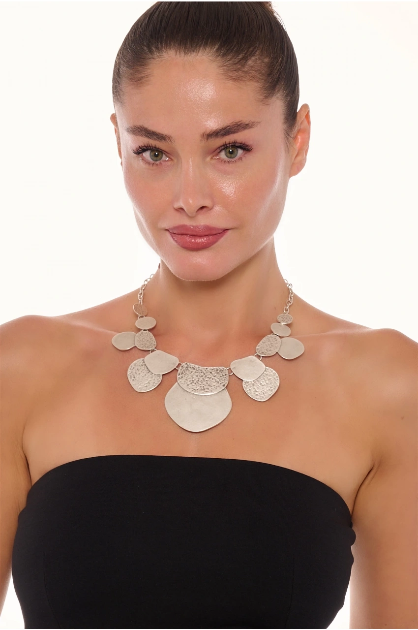 Kiraz Silver Plated Necklace