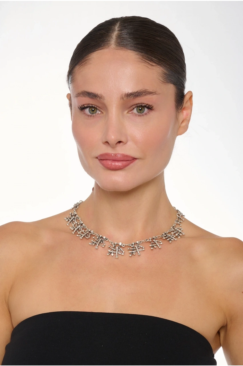 Kiraz Silver Plated Necklace