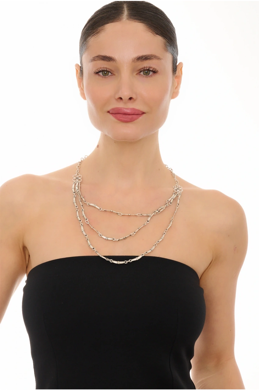 Kiraz Silver Plated Necklace