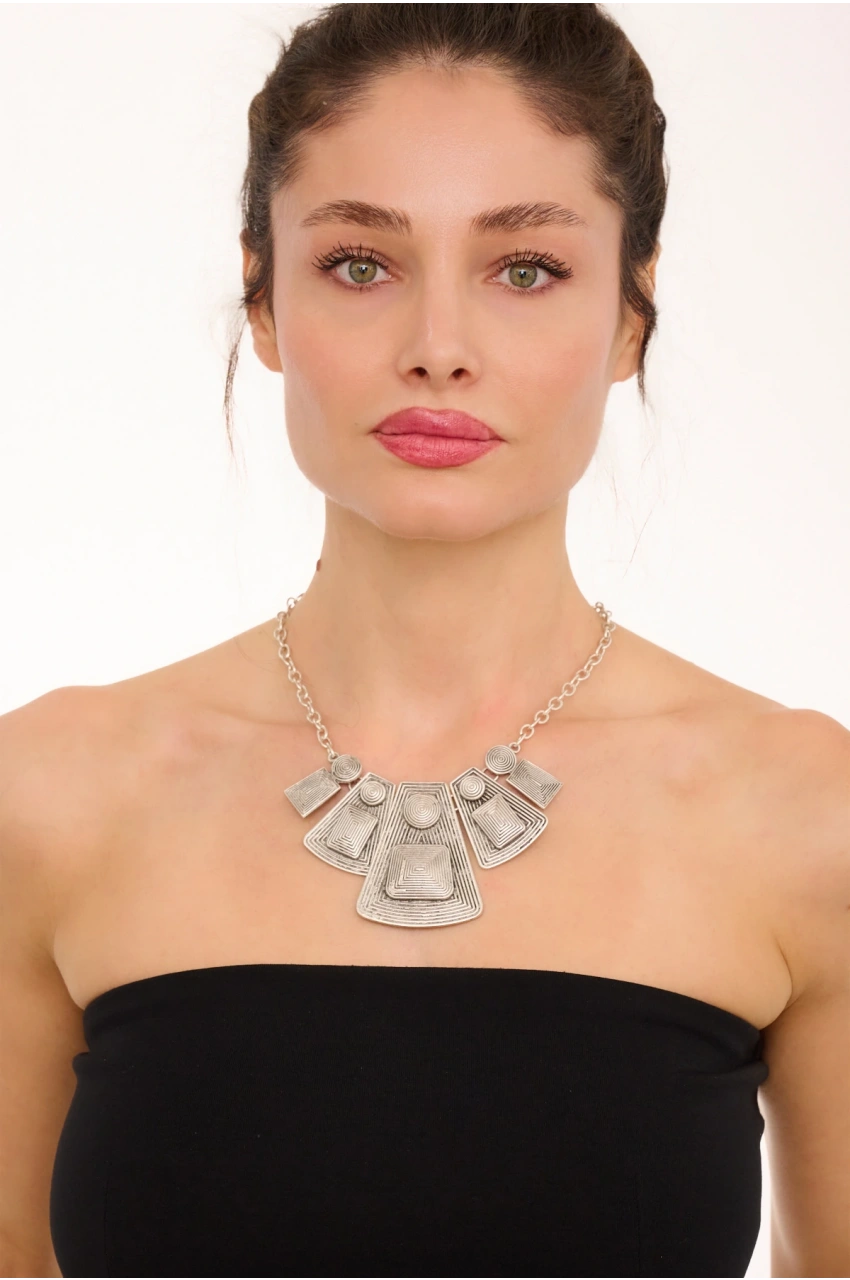 Kiraz Silver Plated Necklace