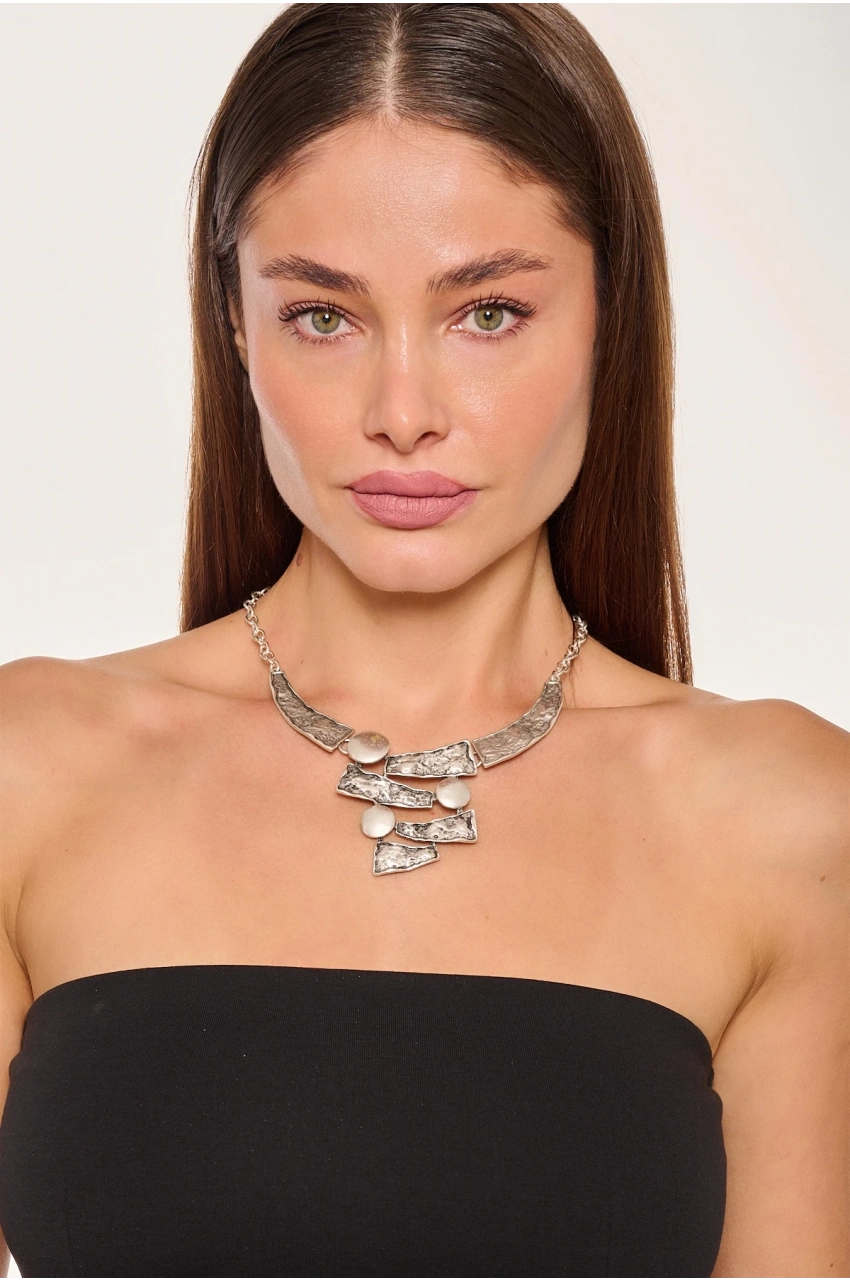 Kiraz Silver Plated Necklace