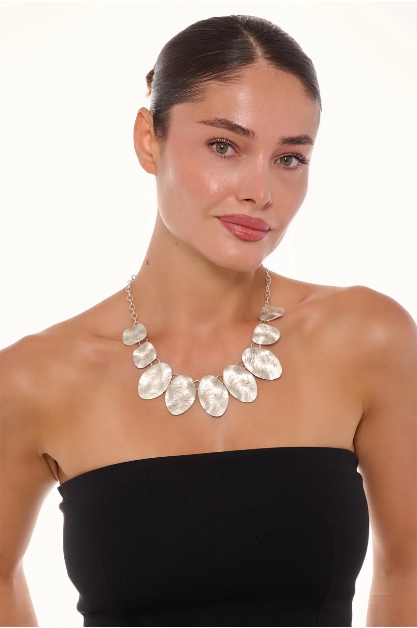 Kiraz Silver Plated Necklace