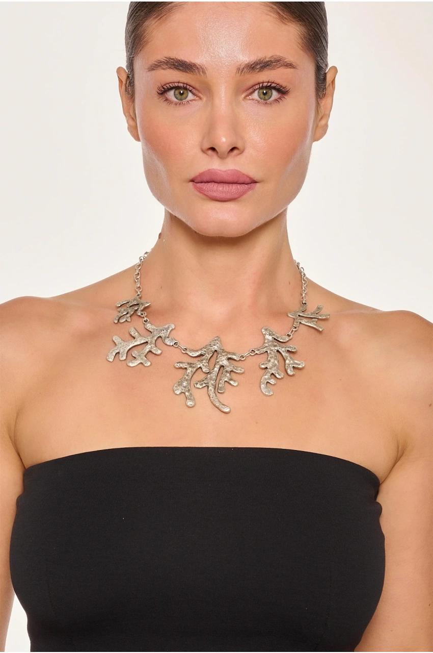 Kiraz Silver Plated Necklace