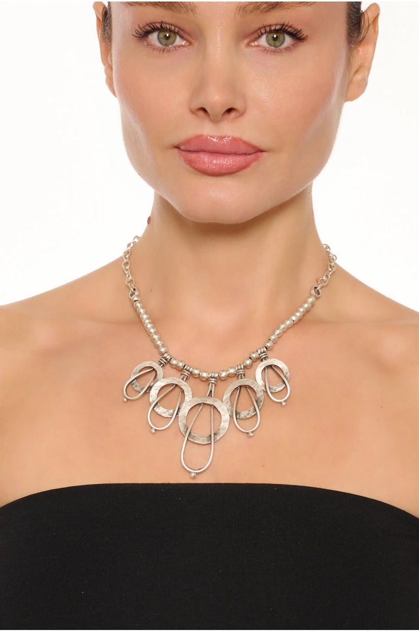 Kiraz Silver Plated Necklace