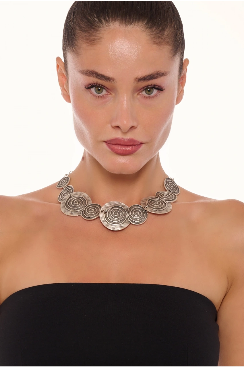 Kiraz Silver Plated Necklace