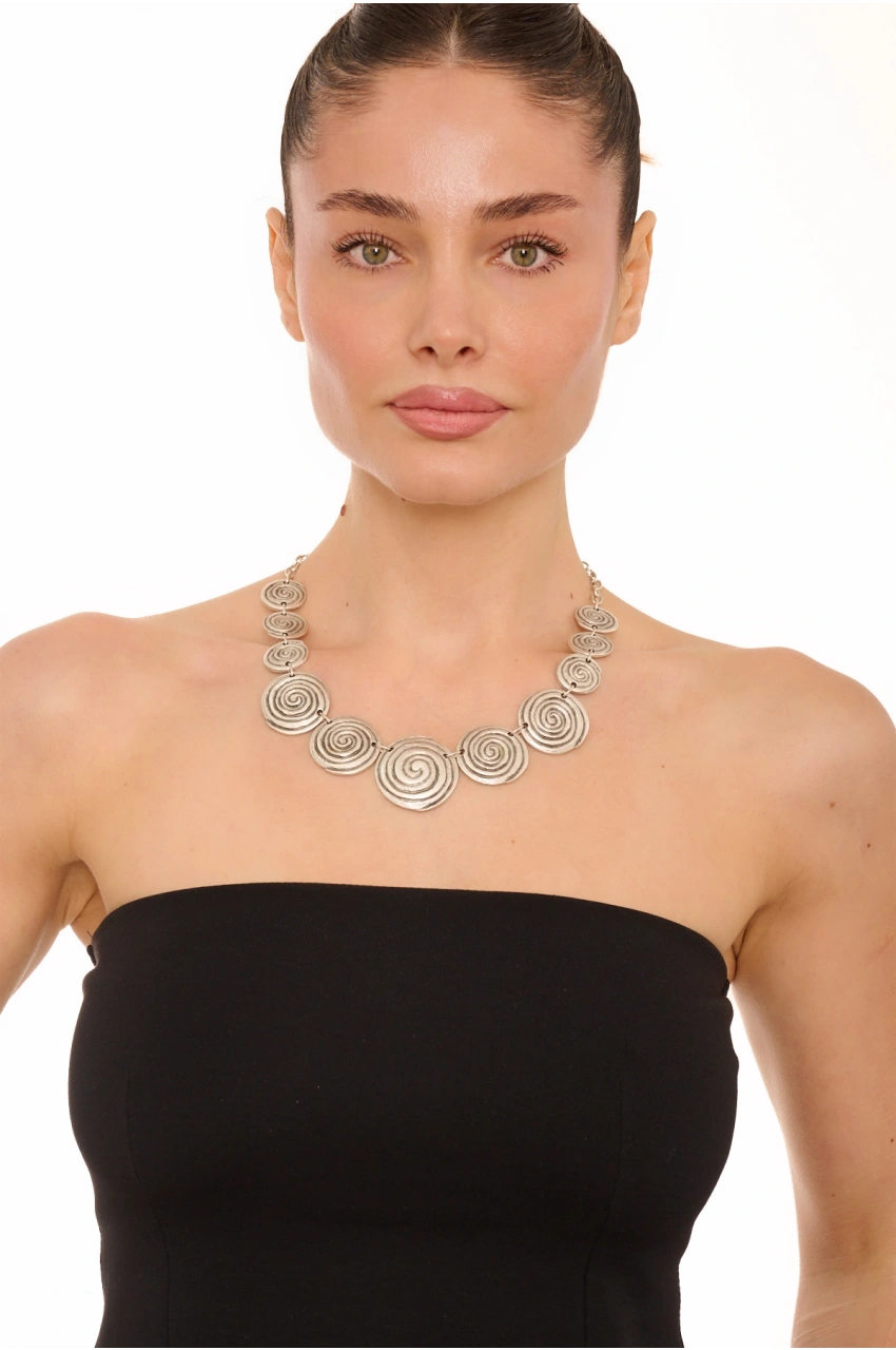 Kiraz Silver Plated Necklace